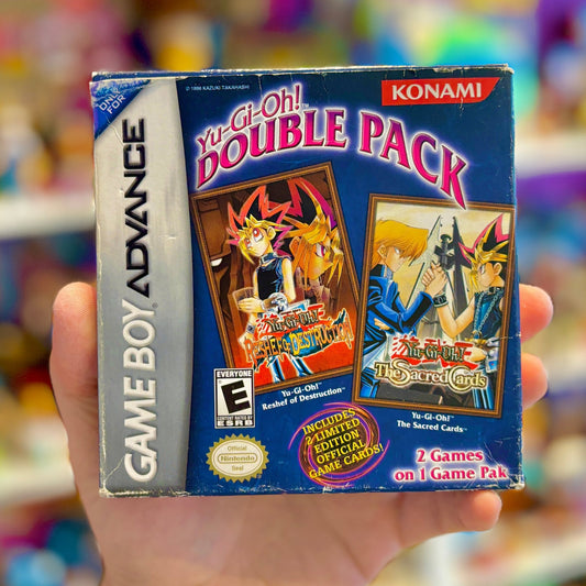 Yu - Gi - Oh! Double Pack: Reshef of Destruction & The Sacred Cards (CIB, Gameboy Advance) - PopCultGang