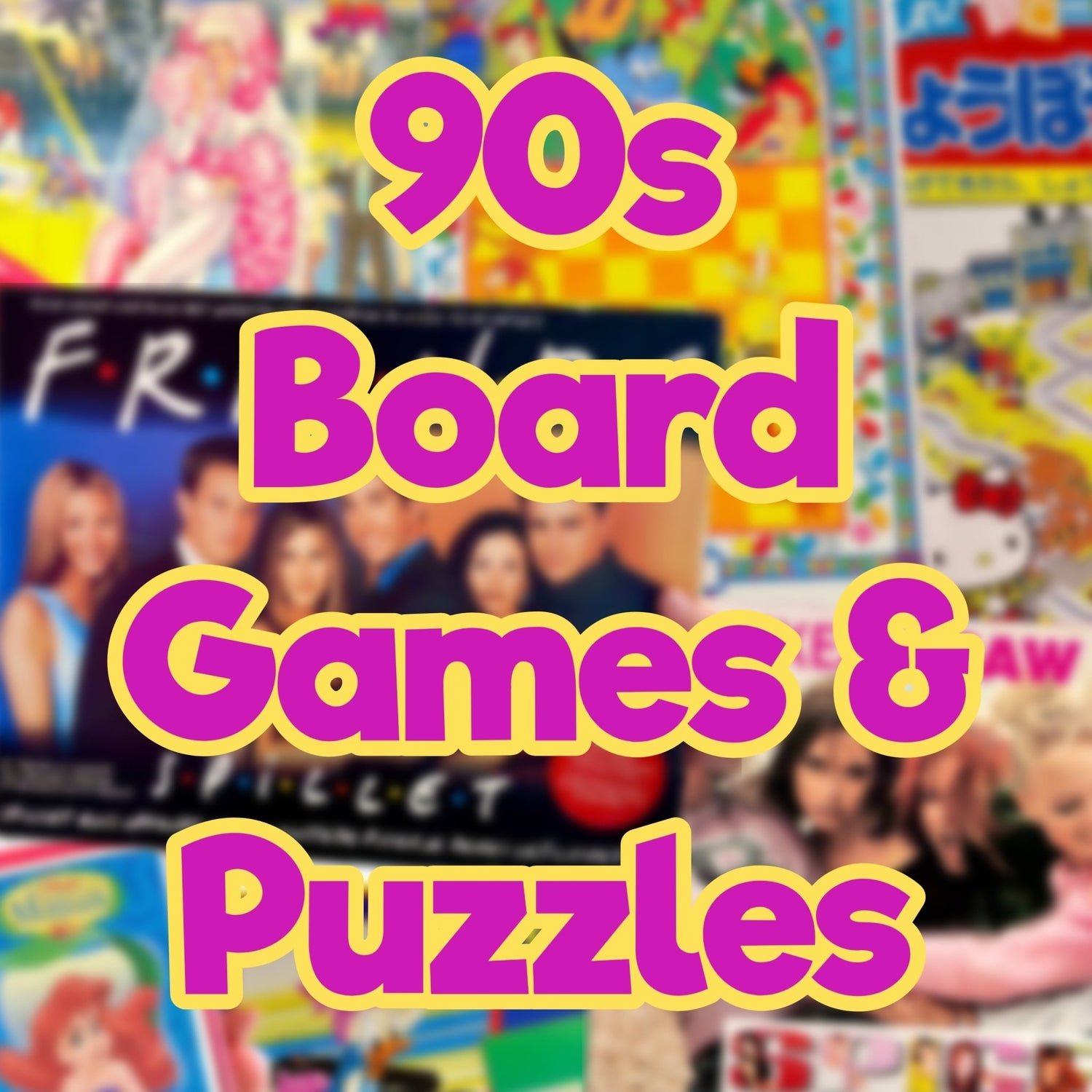 90's Board Games & Puzzles - PopCultGang