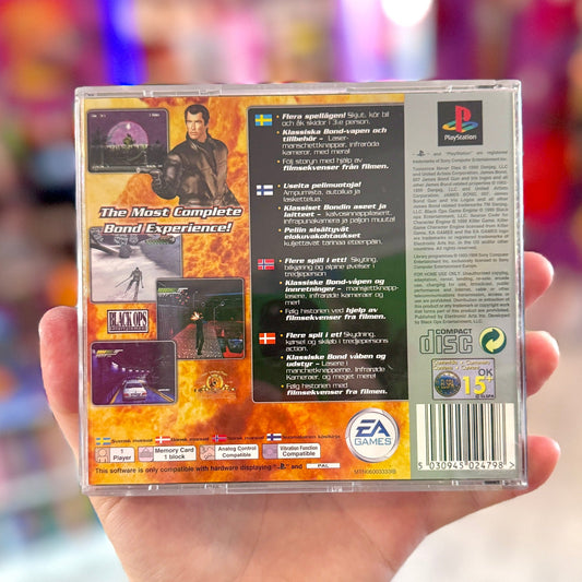 007: Tomorrow Never Dies (Platinum, PS1) - PopCultGang