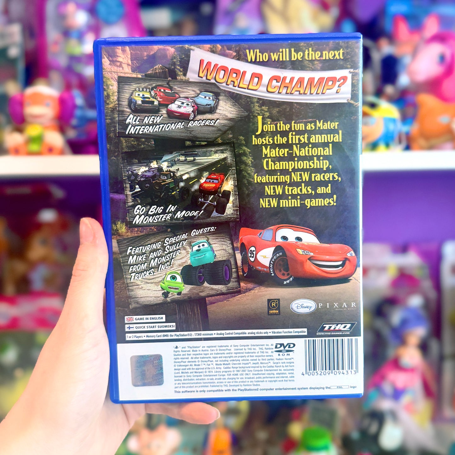 Disney/Pixar's Cars - Maternational Championships (PS2)