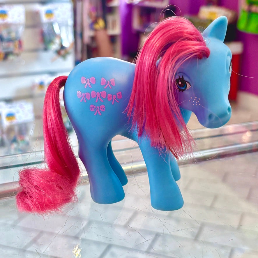 My Little Pony: Bow Tie - Magenta Dark Pink Hair Variant (G1, 1980s)