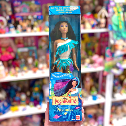 Disney's Pocahontas: Color Splash Hair Doll Set (NIB, Mattel, 1995)