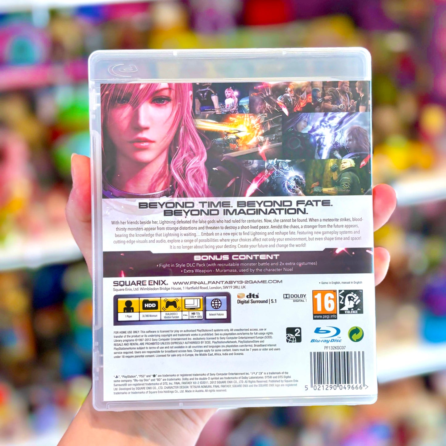 Final Fantasy XIII-2: Nordic Edition - with Steelbook + Trading Cards (PS3)