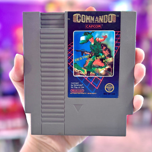 Commando (NTSC, NES)