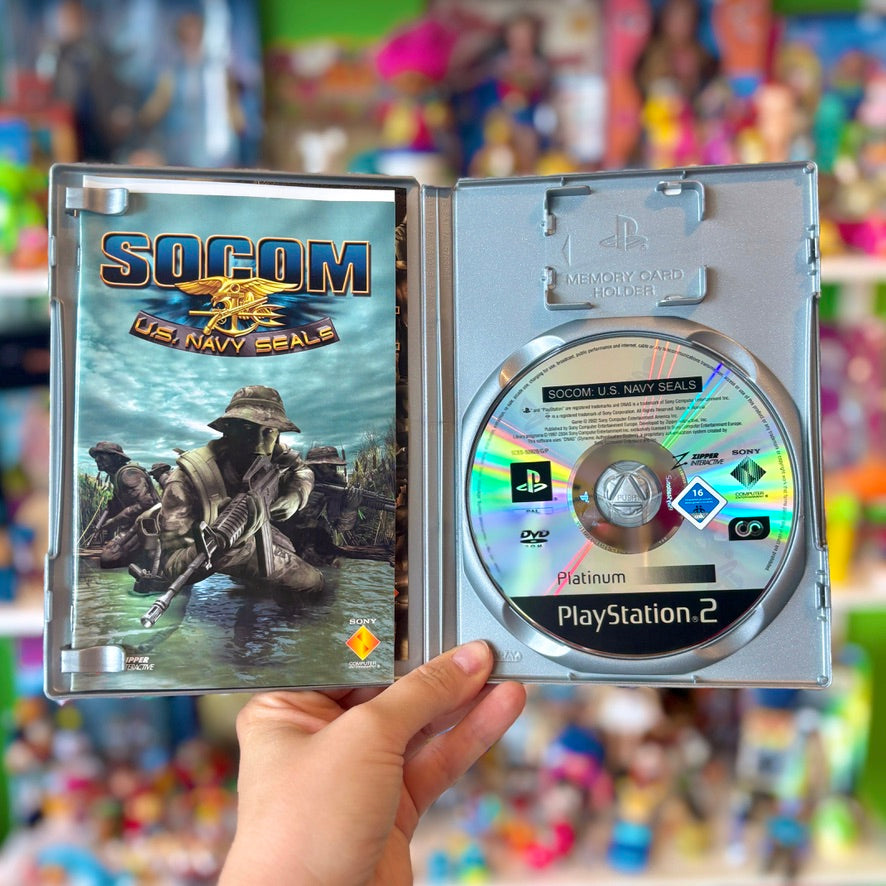 SOCOM: U.S. Navy Seals (Platinum, PS2)