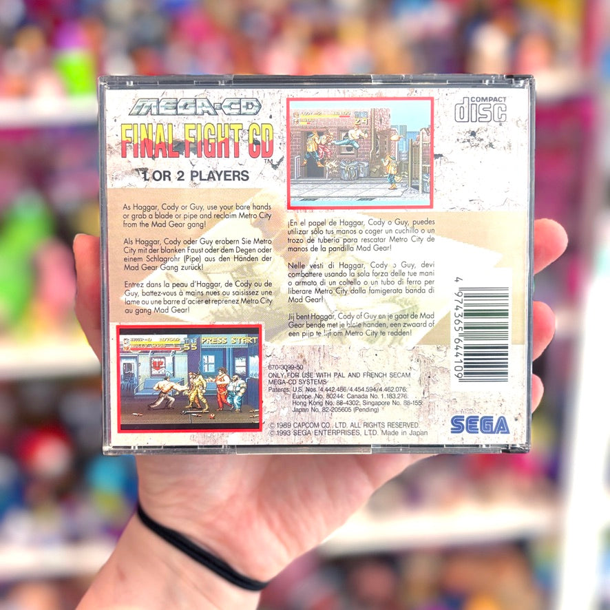 Final Fight CD (Sega Mega CD)
