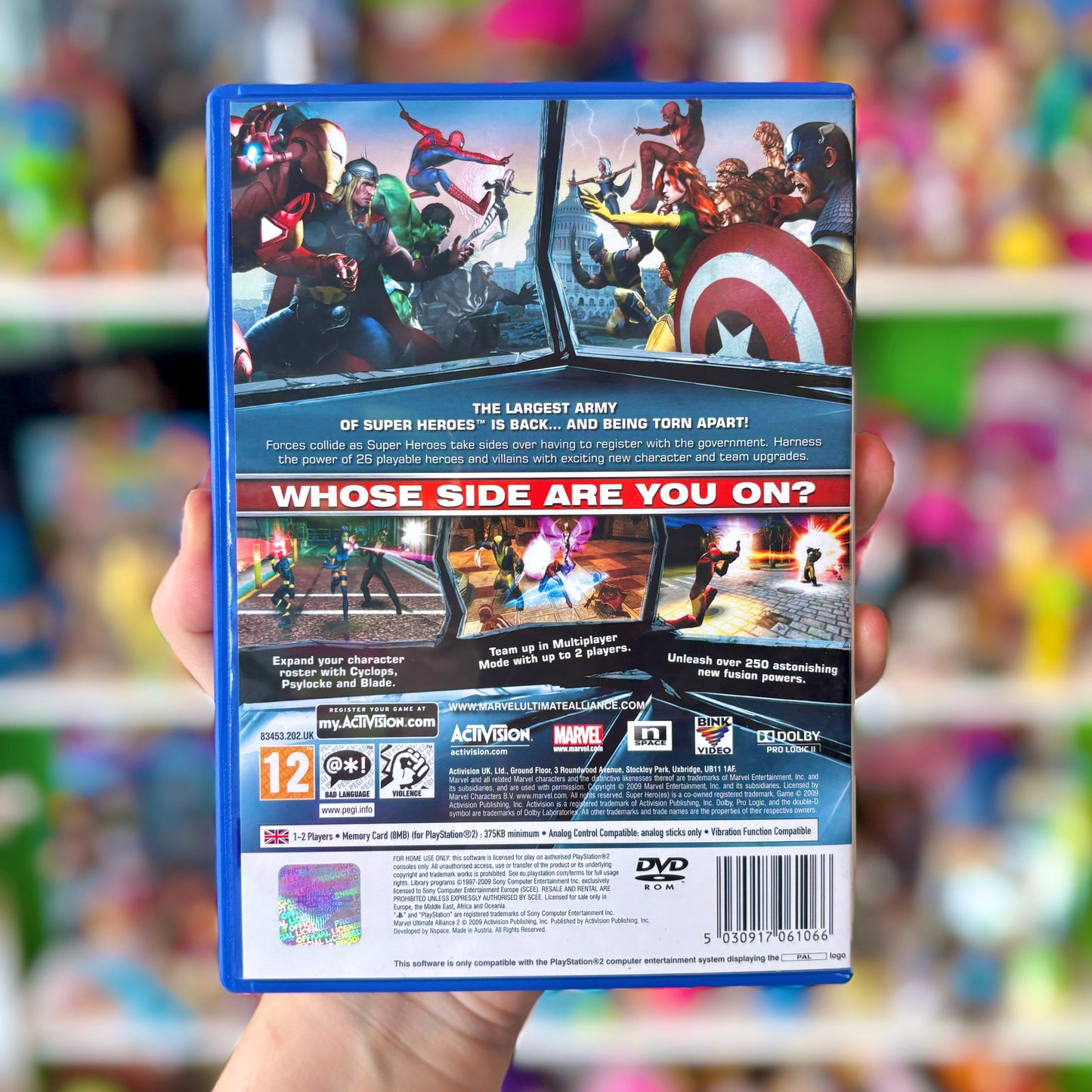 Marvel Ultimate Alliance 2 (PS2)