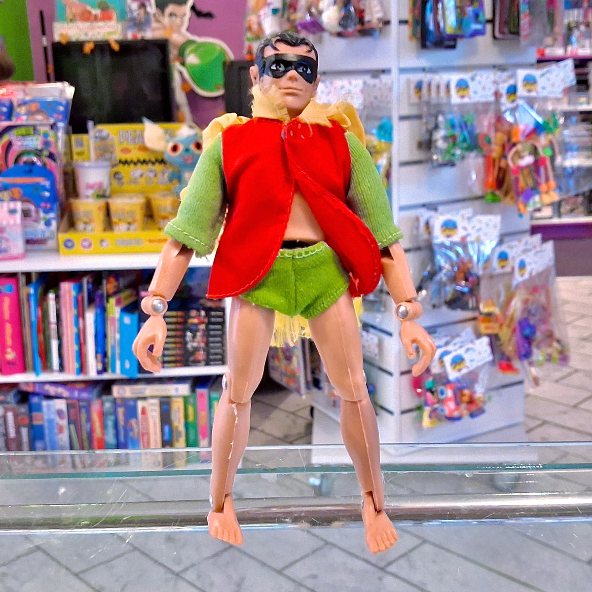 World's Greatest Super-Heroes: Robin Action Figure (MEGO, DC Comics, 1970s)