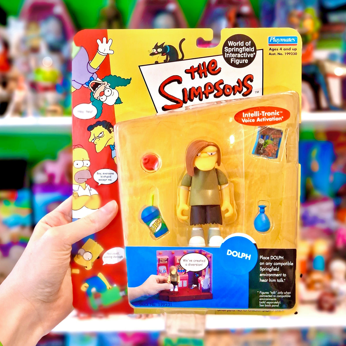 The Simpsons: World of Springfield - Dolph Action Figure (2000s)