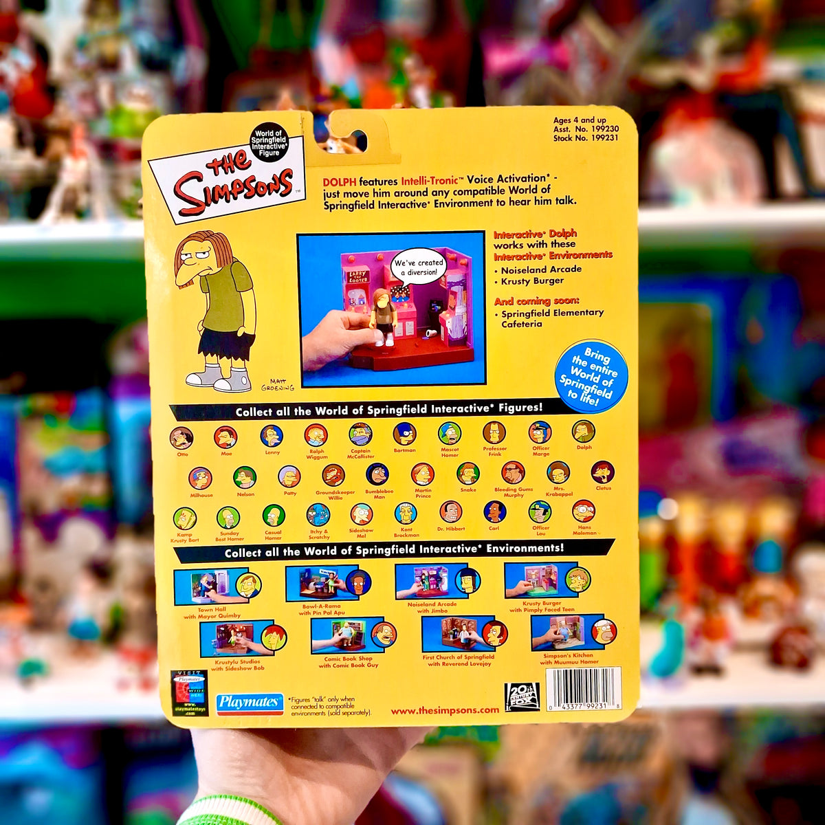 The Simpsons: World of Springfield - Dolph Action Figure (2000s)