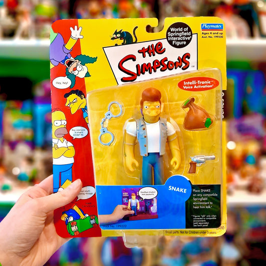 The Simpsons: World of Springfield -Snake Action Figure (2000s)
