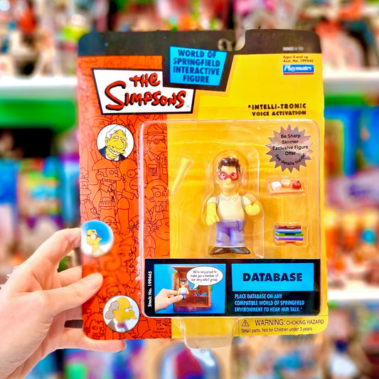 The Simpsons: World of Springfield - Database Action Figure (2000s)