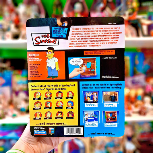 The Simpsons: World of Springfield - Database Action Figure (2000s)