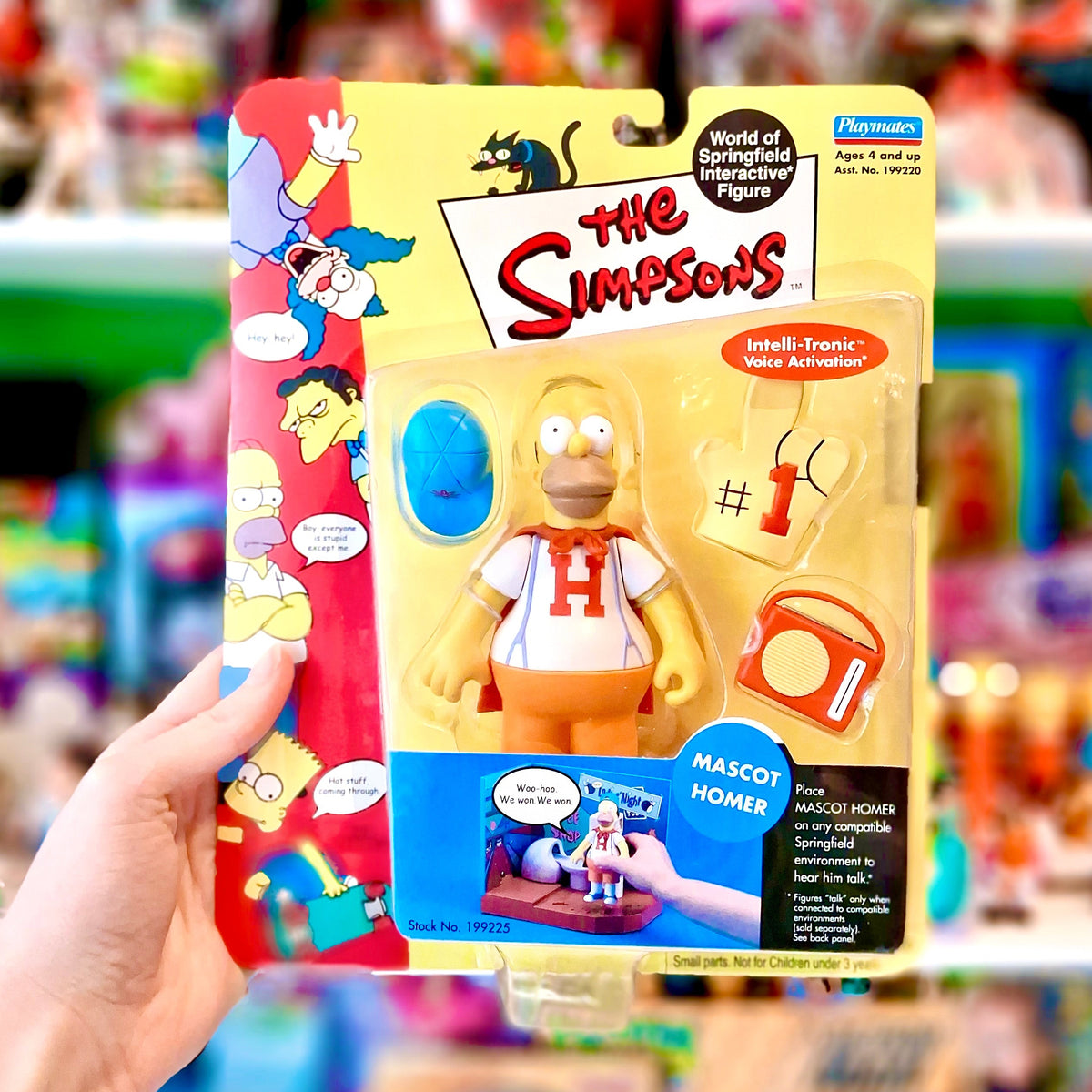 The Simpsons: World of Springfield - Mascot Homer Action Figure (2000s)