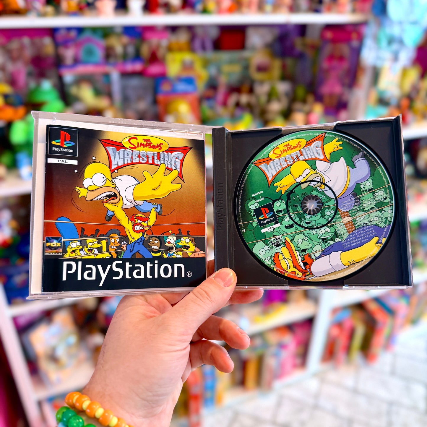 The Simpsons Wrestling (PS1)