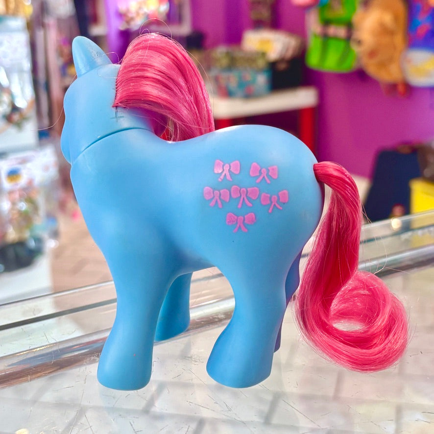My Little Pony: Bow Tie - Magenta Dark Pink Hair Variant (G1, 1980s)