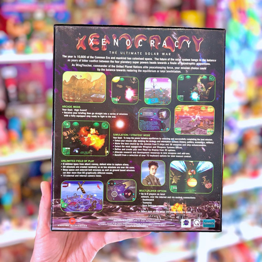 Xenocracy: The Ultimate Solar War - Big Box (PC, 1998)