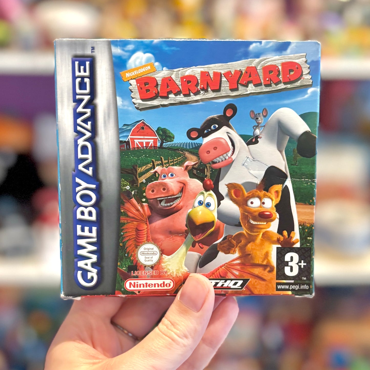 Nickelodeon: Barnyard (CIB, Gameboy Advance)