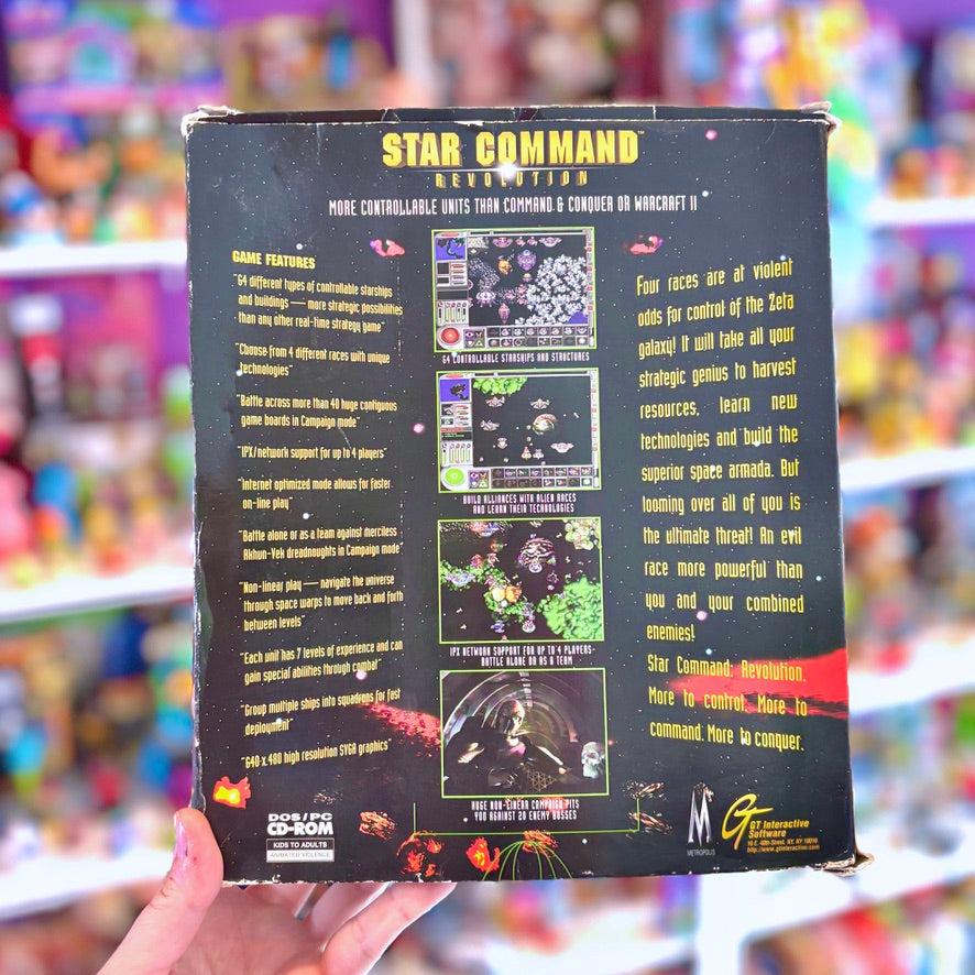 Star Command: Revolution - Big Box (PC, 1998)