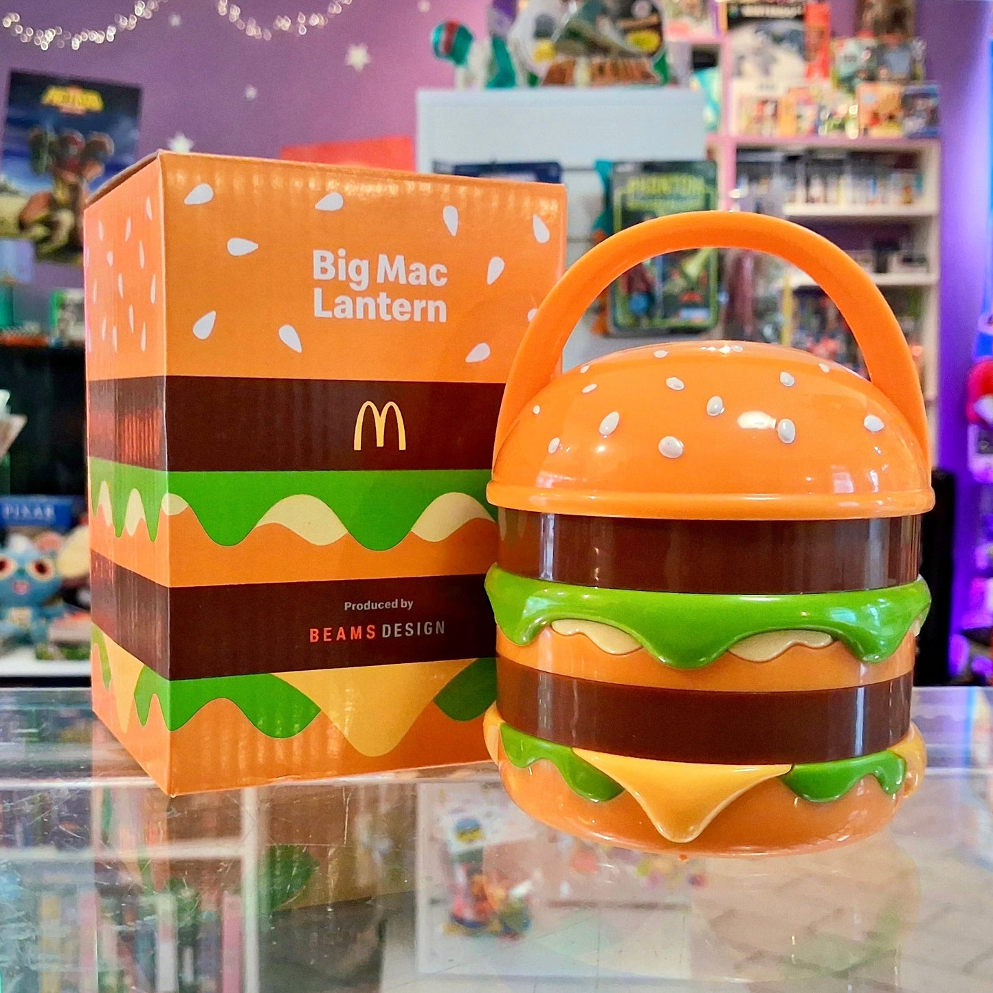 McDonald's: Big Mac Burger Lantern Lamp (Beams Design, 2020s)