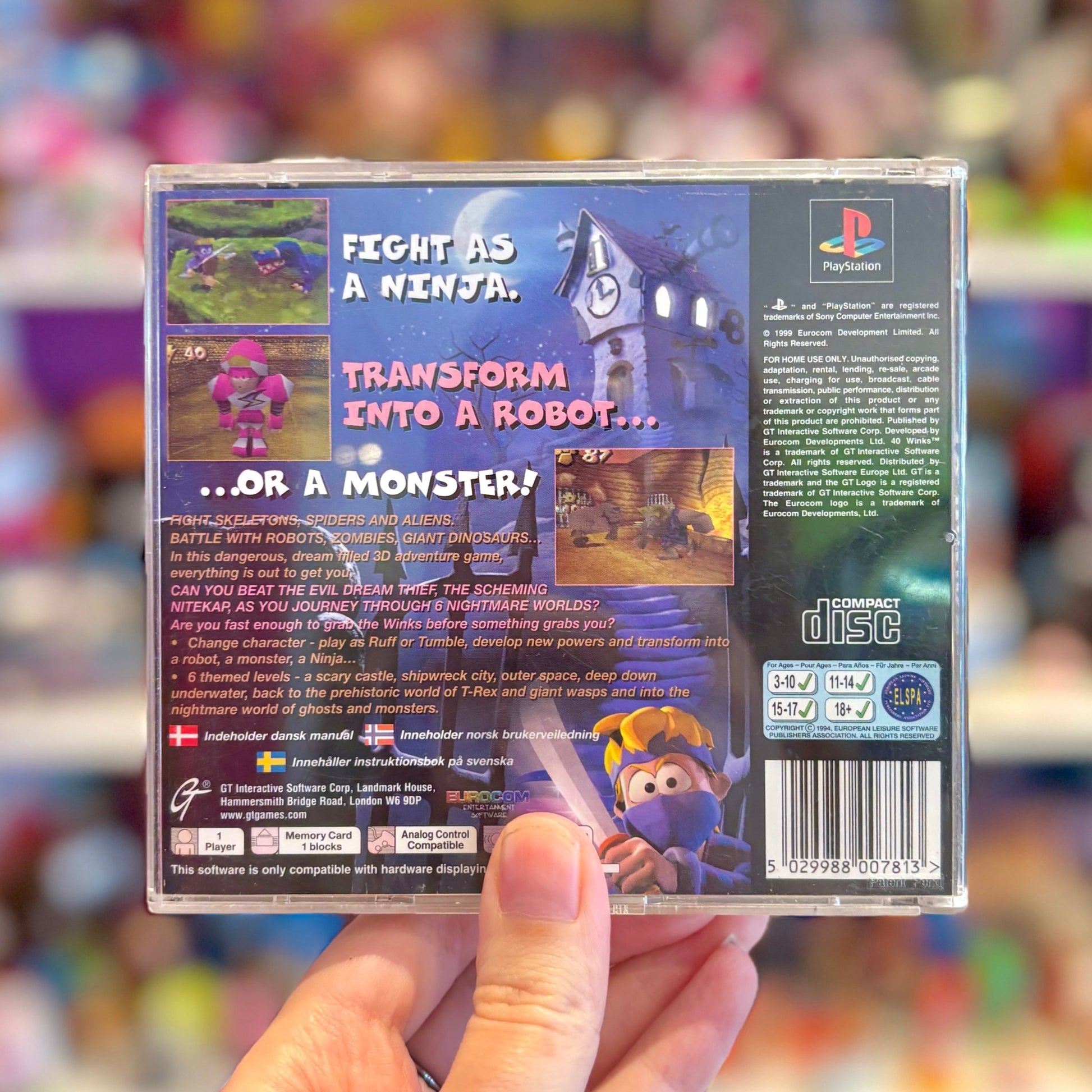 40 Winks (PS1) - PopCultGang