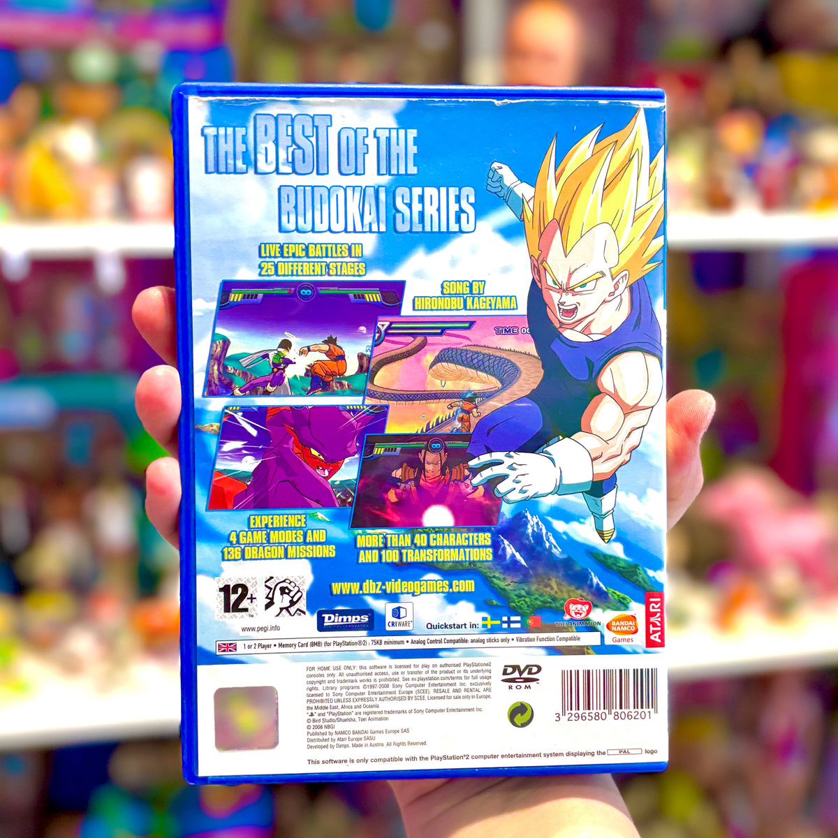 Dragon Ball Z: Infinite World (PS2)