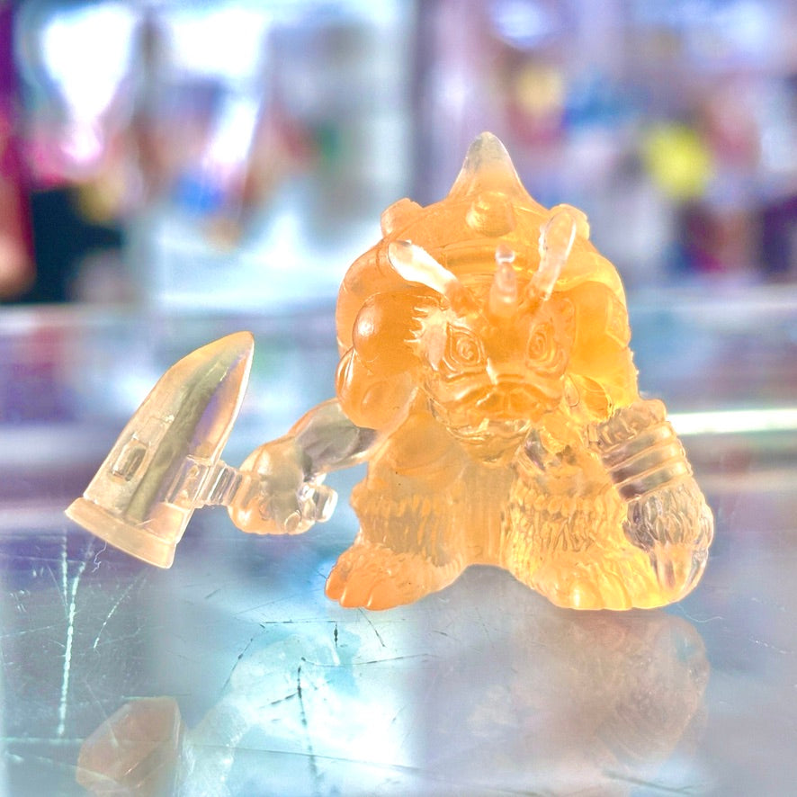 Digimon: Zudomon Clear Transparent Mini Figure (Yutaka, 90s)