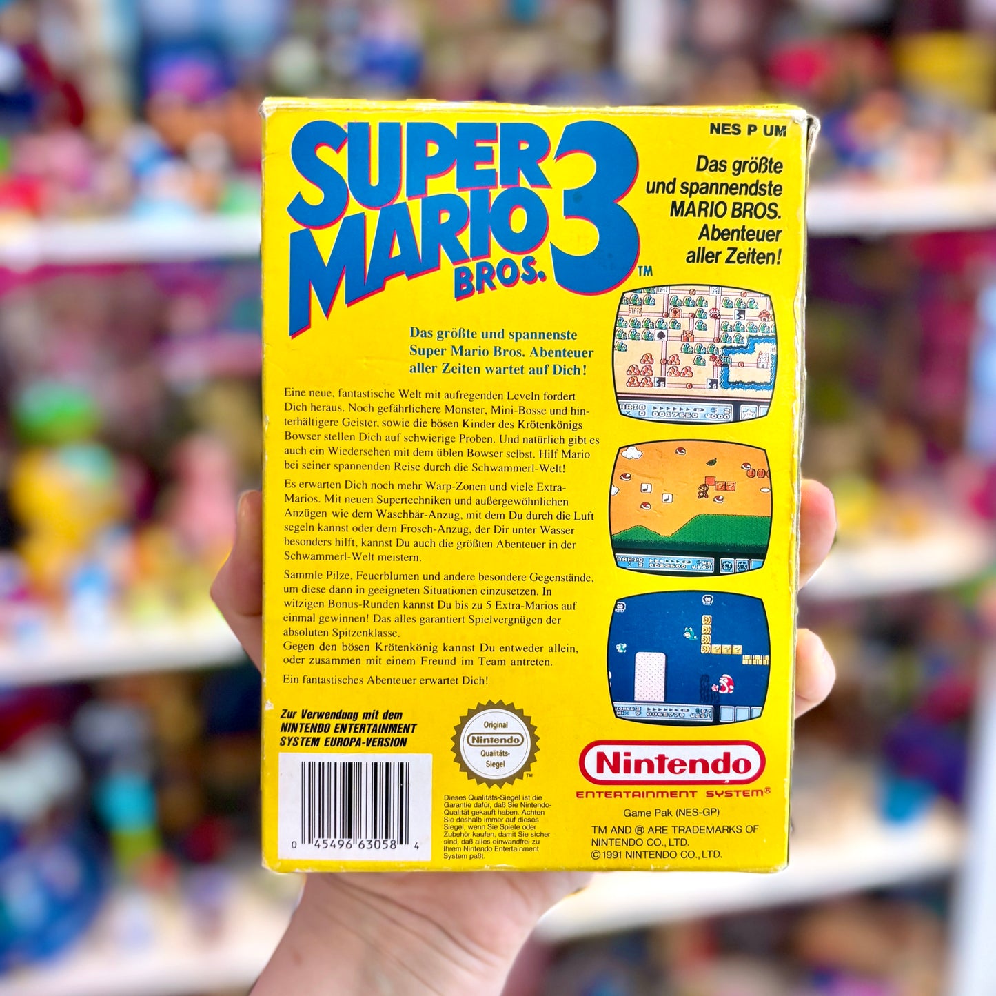 Super Mario Bros. 3 (NOE, CIB, NES)