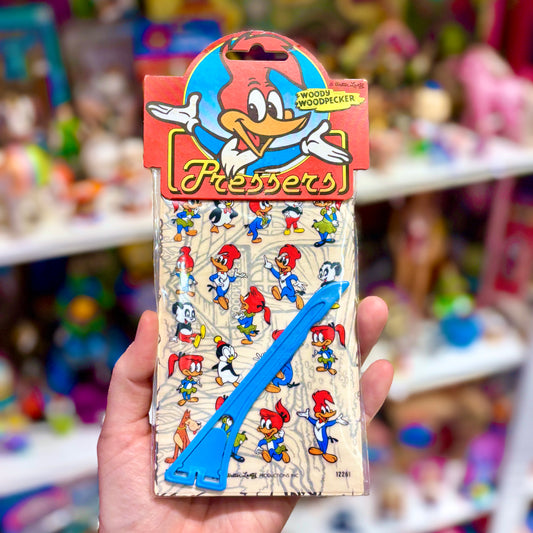 Pressers: Woody Woodpecker & Friends - Rub-on Transfer Stickers (new and sealed, 80s)