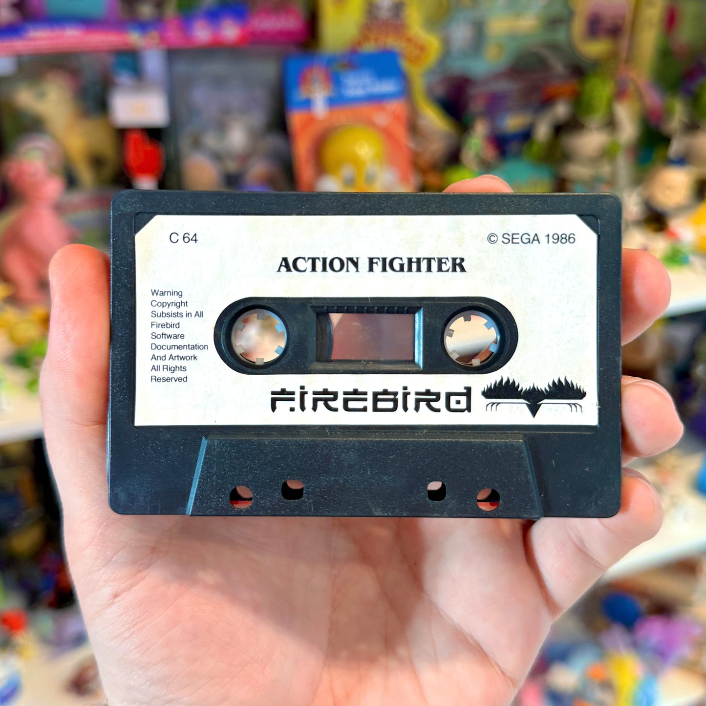 Action Fighter (Casette Version, Commodore 64)