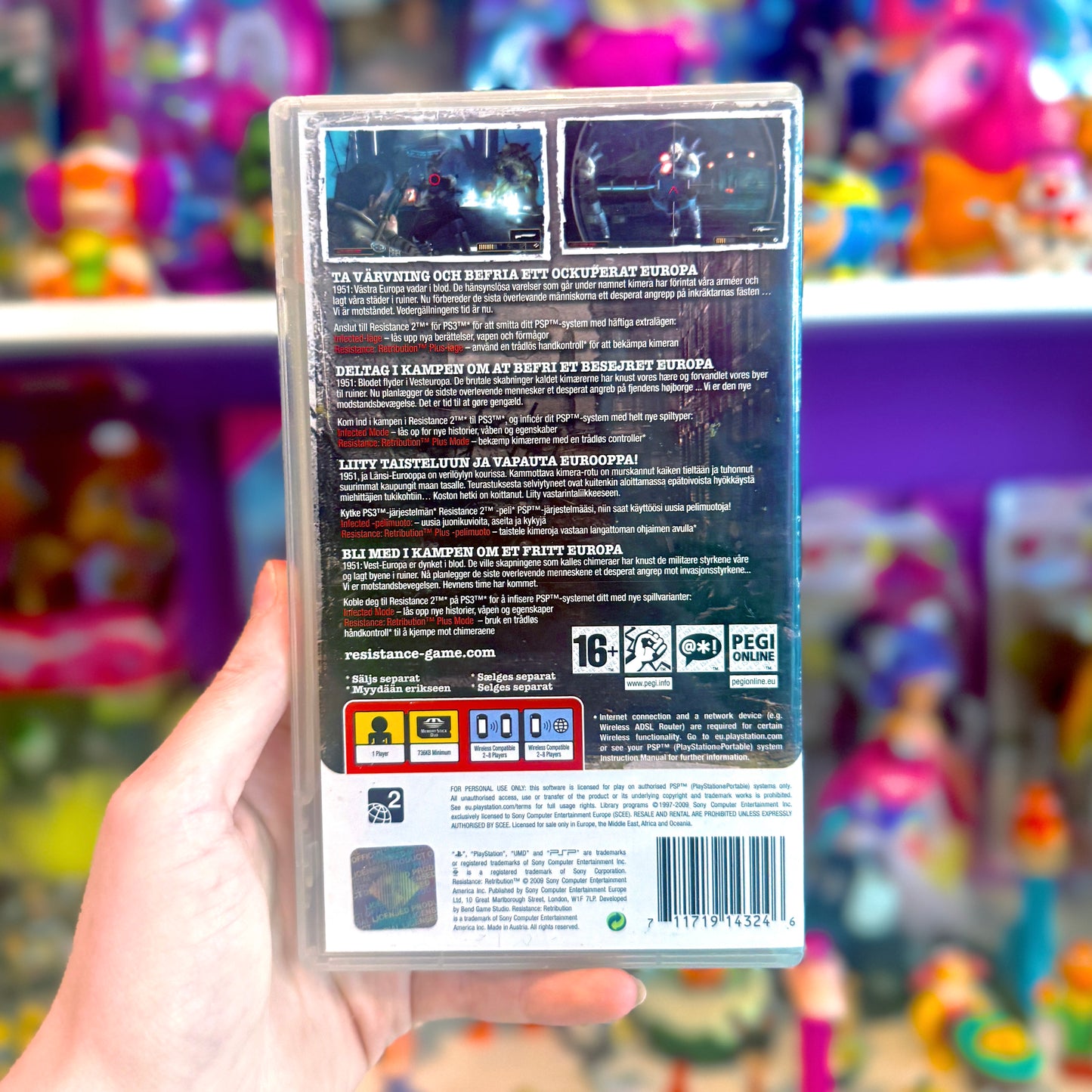 Restistance Retribution (PSP)
