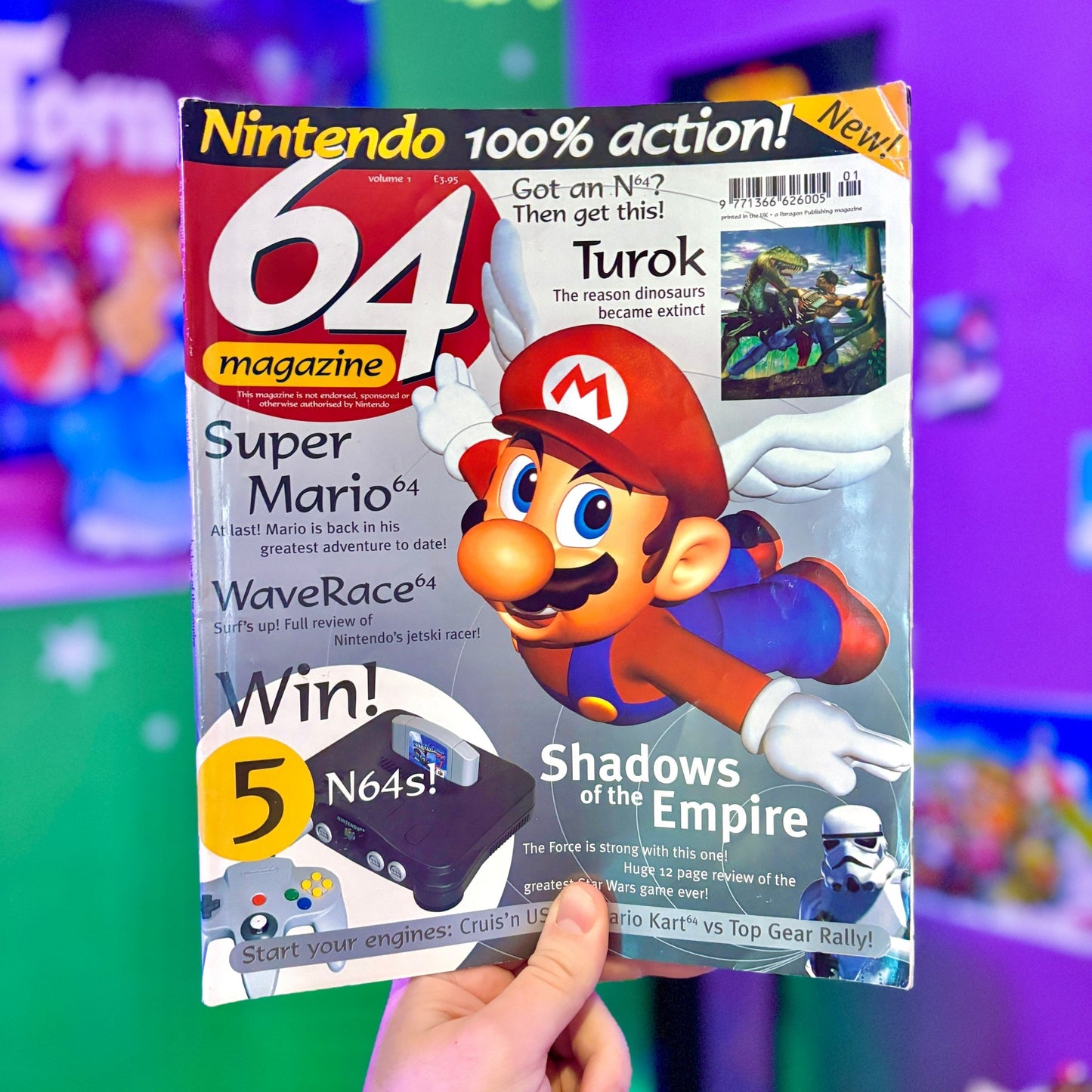 64 Magazine: Issue 1 - Super Mario 64 (90s) - PopCultGang