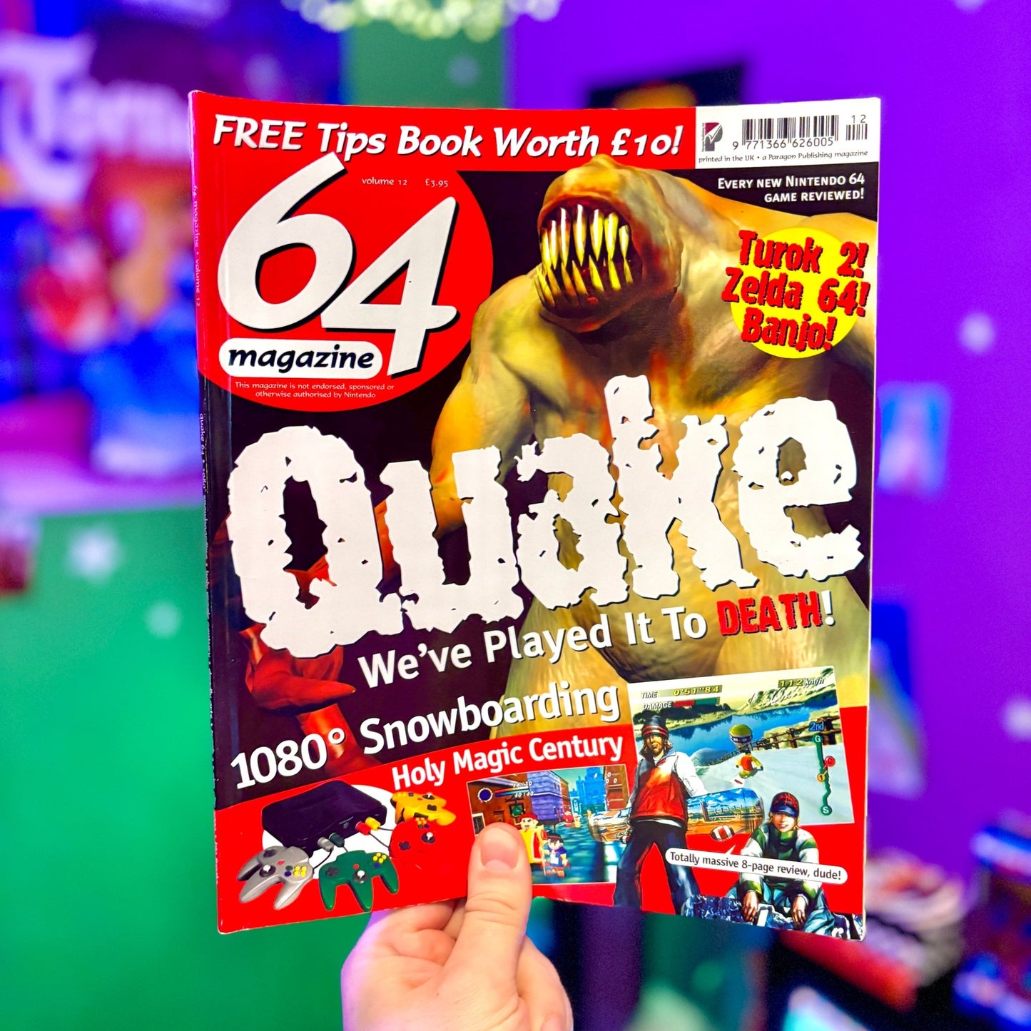 64 Magazine: Issue 12 - Quake (Nintendo 64, 90s) - PopCultGang