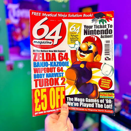 64 Magazine: Issue 15 - Super Mario Jumping (90s) - PopCultGang