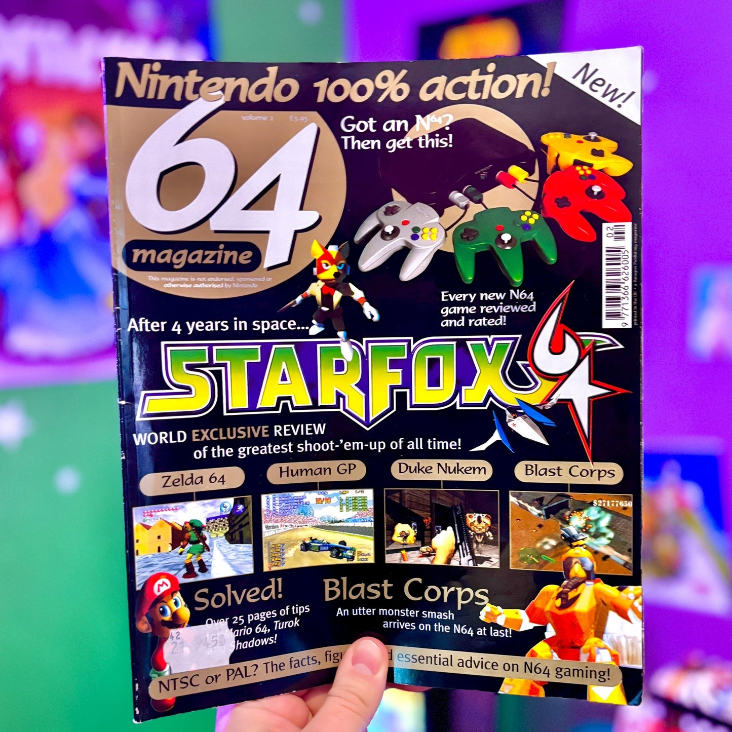 64 Magazine: Issue 2 - Star Fox 64 (90s) - PopCultGang