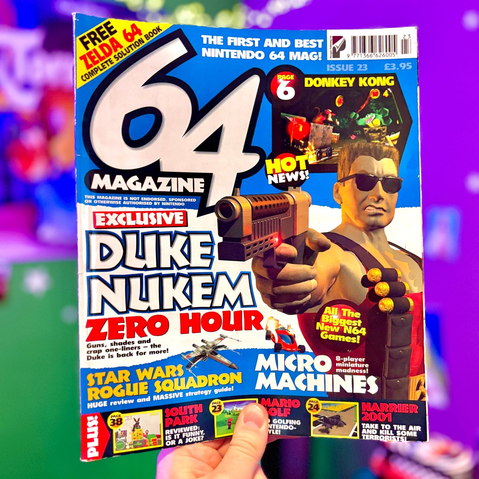 64 Magazine: Issue 23 - Duke Nukem Zero Hour (90s) - PopCultGang