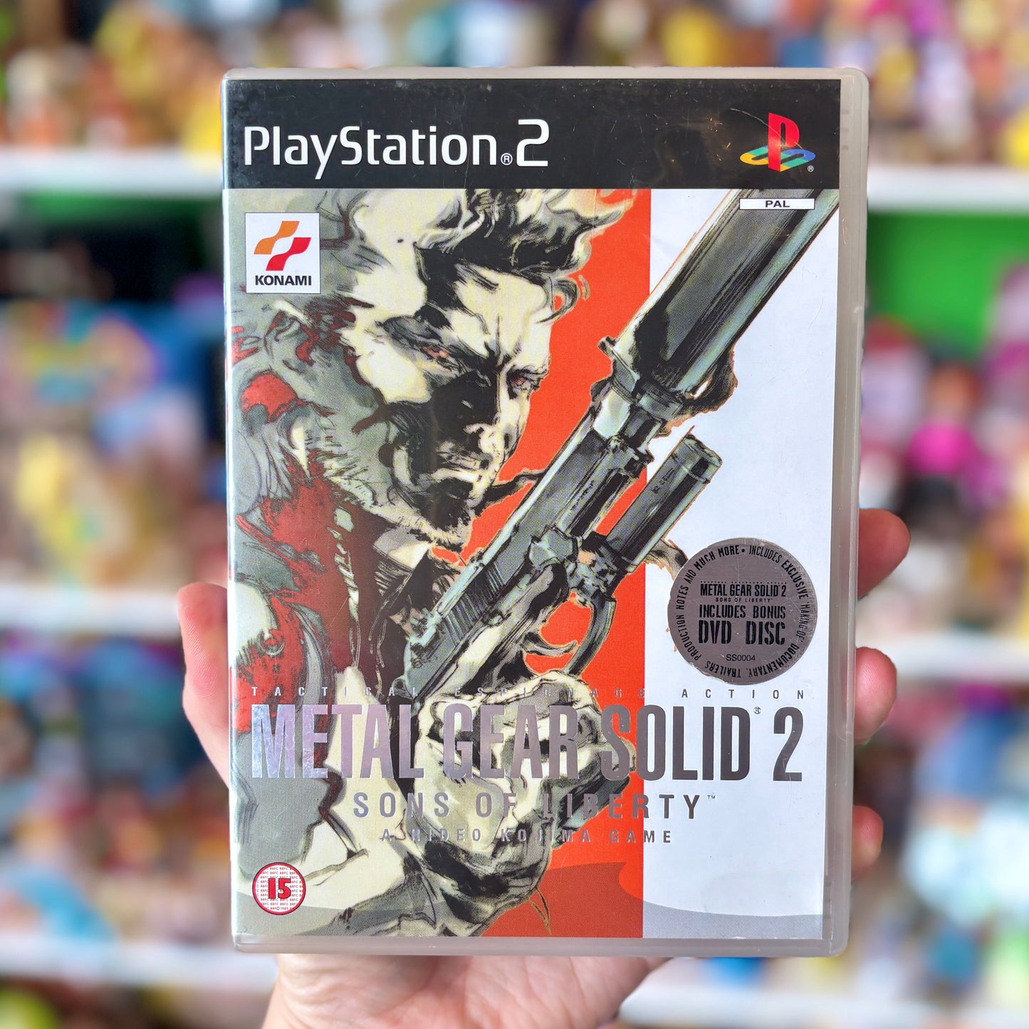 Metal Gear Solid 2: Sons of Liberty + DVD Bonus Disc (PS2)