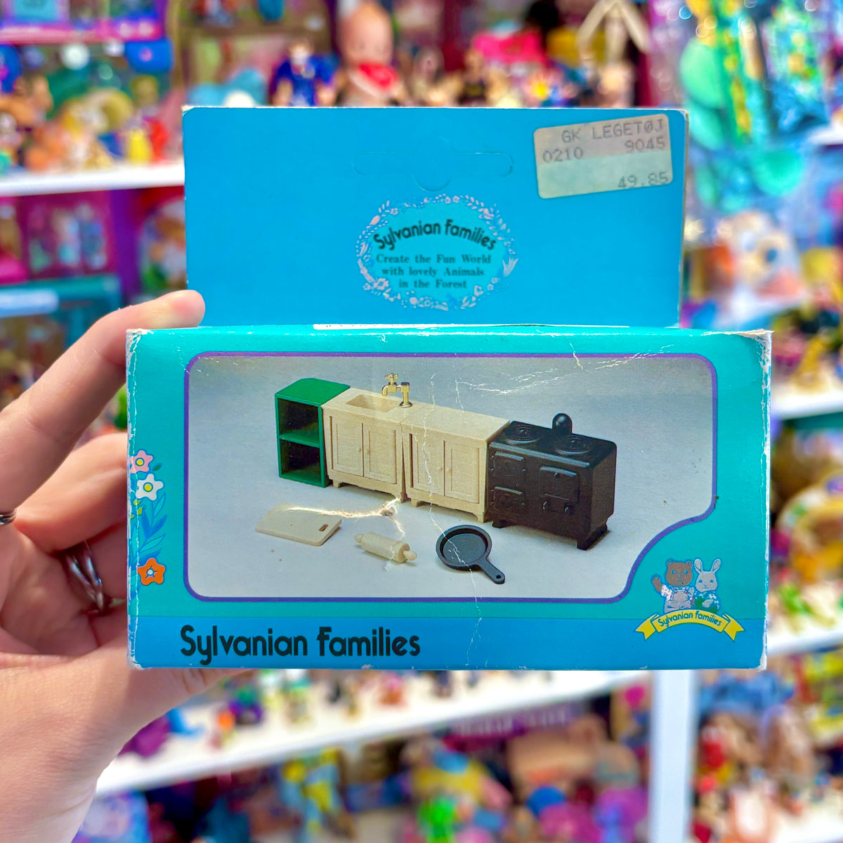 Sylvanian Families: Country Kitchen Set KA-10 (boxed, Epoch,  1985)
