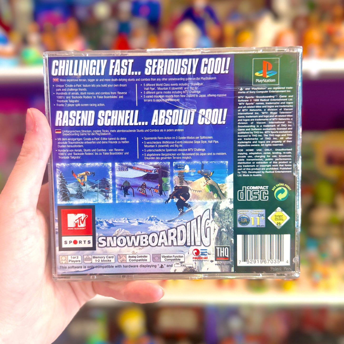 MTV Sports Snowboarding (PS1)