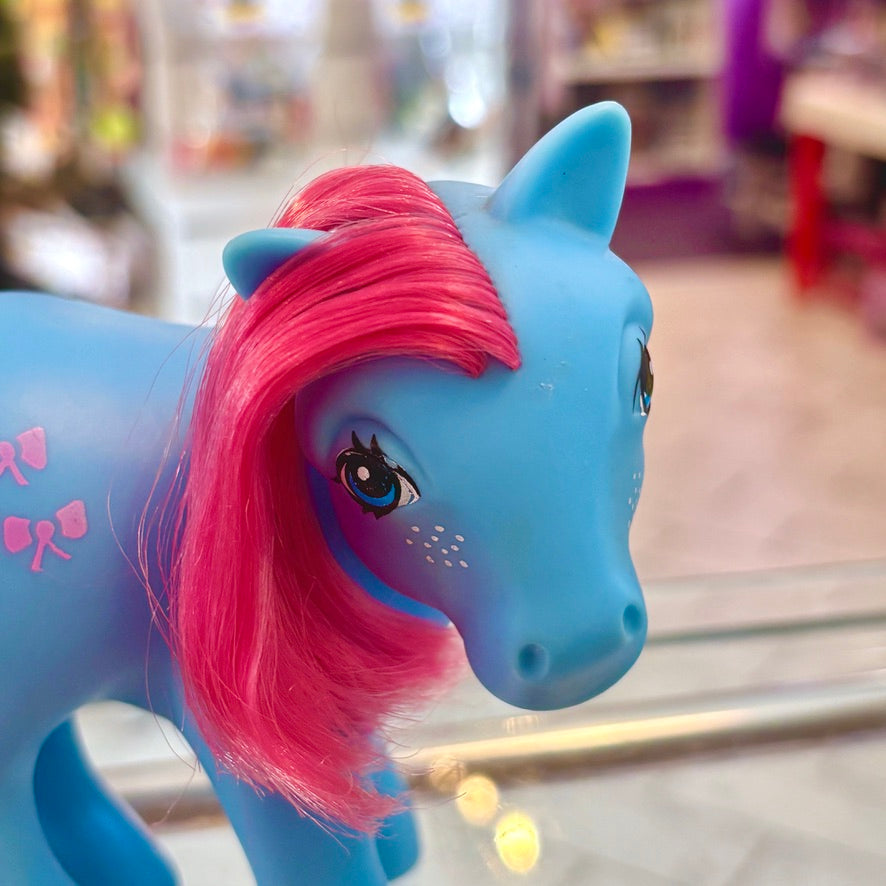 My Little Pony: Bow Tie - Magenta Dark Pink Hair Variant (G1, 1980s)