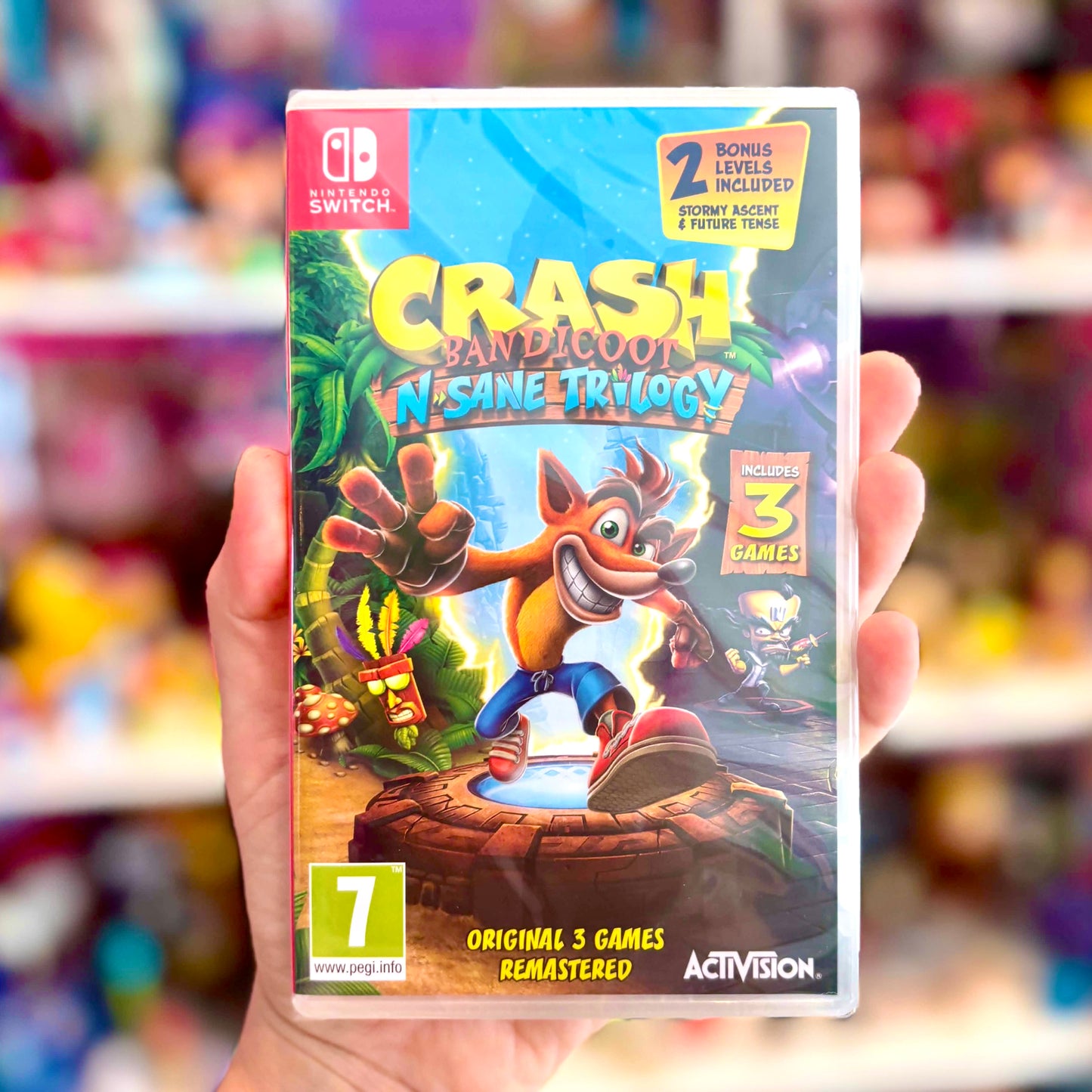 Crash Bandicoot: N'Sane Trilogy Remastered (Nintendo Switch)