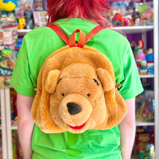 Winnie The Pooh Plush Backpack (Disney Store, 90s)