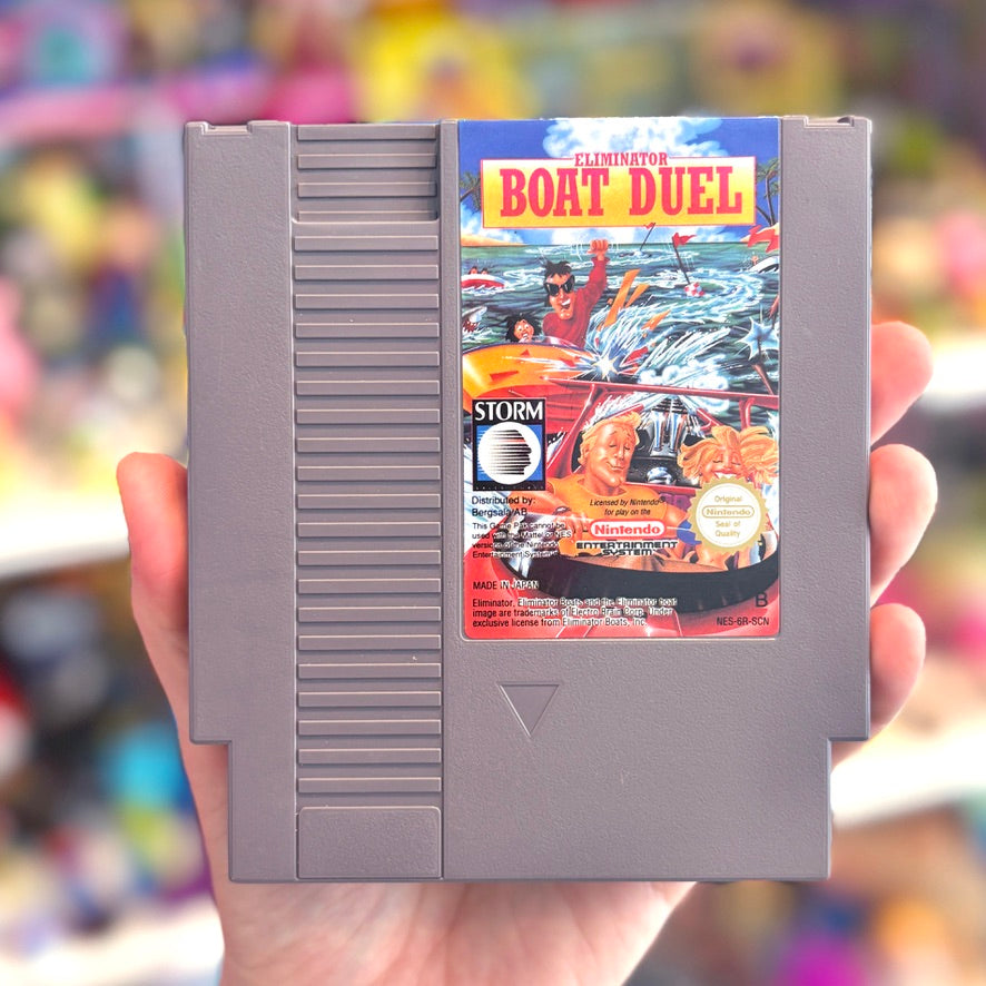 Eliminator Boat Duel (SCN-version, NES)