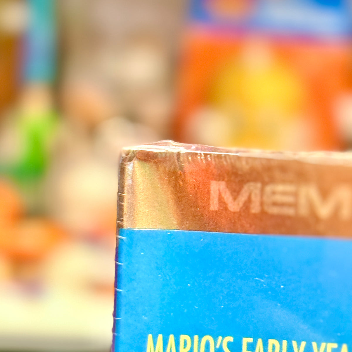 Mud Pies - Mario's Early Years Collection, Shellay Duvall's "It's A Bird's Life", Cardshop Plus! (SEALED, extremely rare officially licensed Mario game, PC Big Box, 1995)