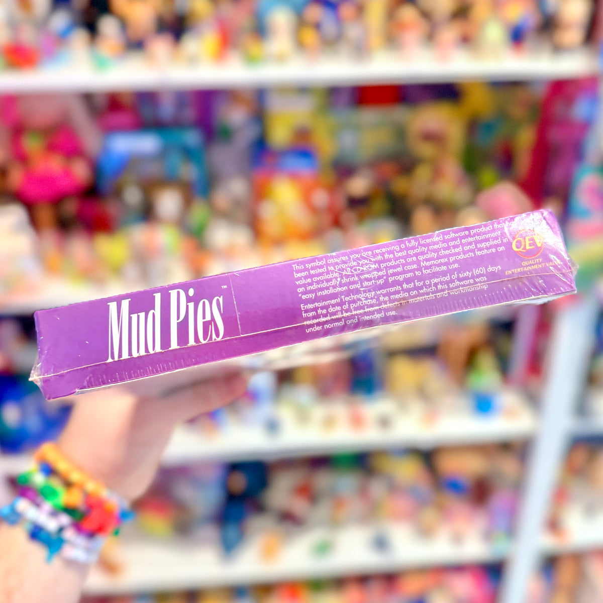 Mud Pies - Mario's Early Years Collection, Shellay Duvall's "It's A Bird's Life", Cardshop Plus! (SEALED, extremely rare officially licensed Mario game, PC Big Box, 1995)