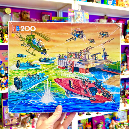 G.I. Joe Action Force Puzzle - Water Battle (200 pieces, 80s)