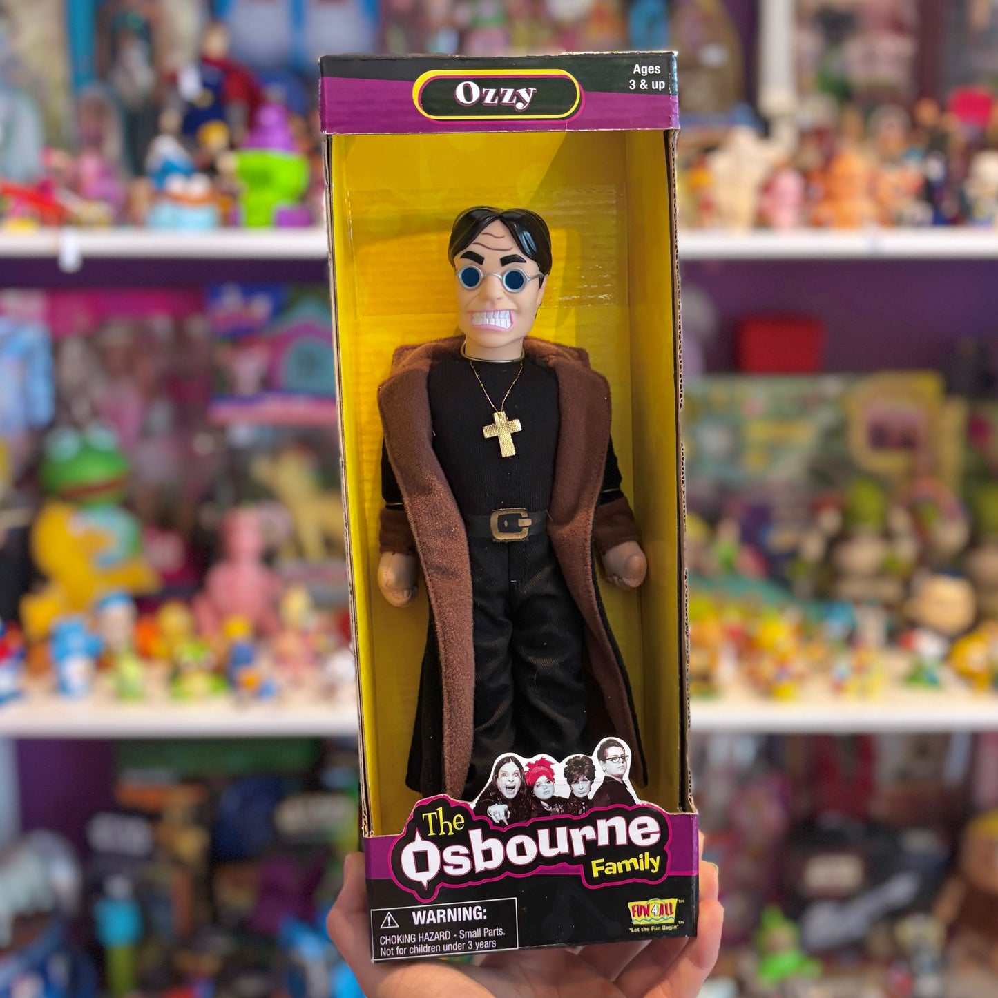 The Osbourne Family: Ozzy Plush Doll (NIB, 2002)