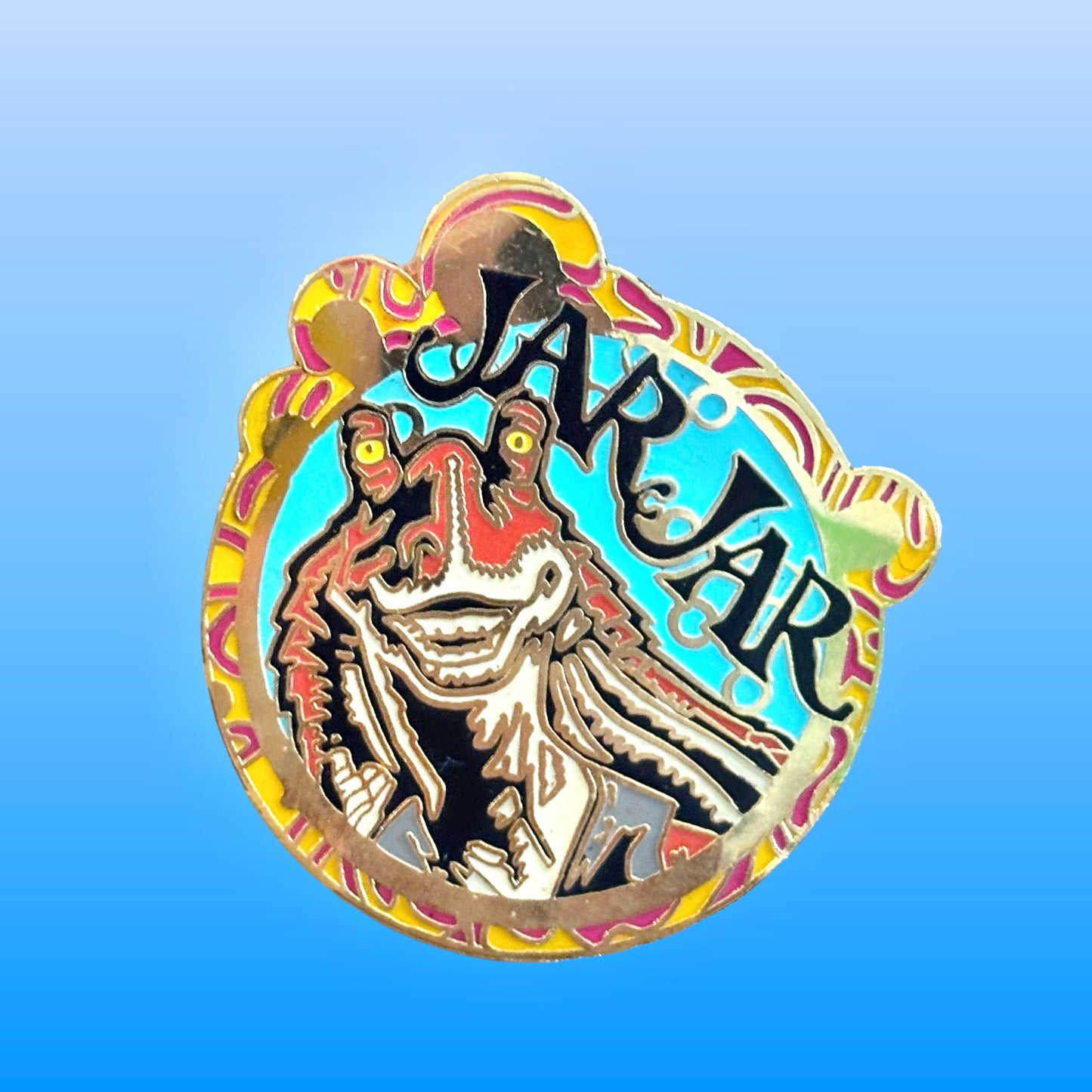 Star Wars Episode 1: Jar Jar Binks Enamel Pin (1999)