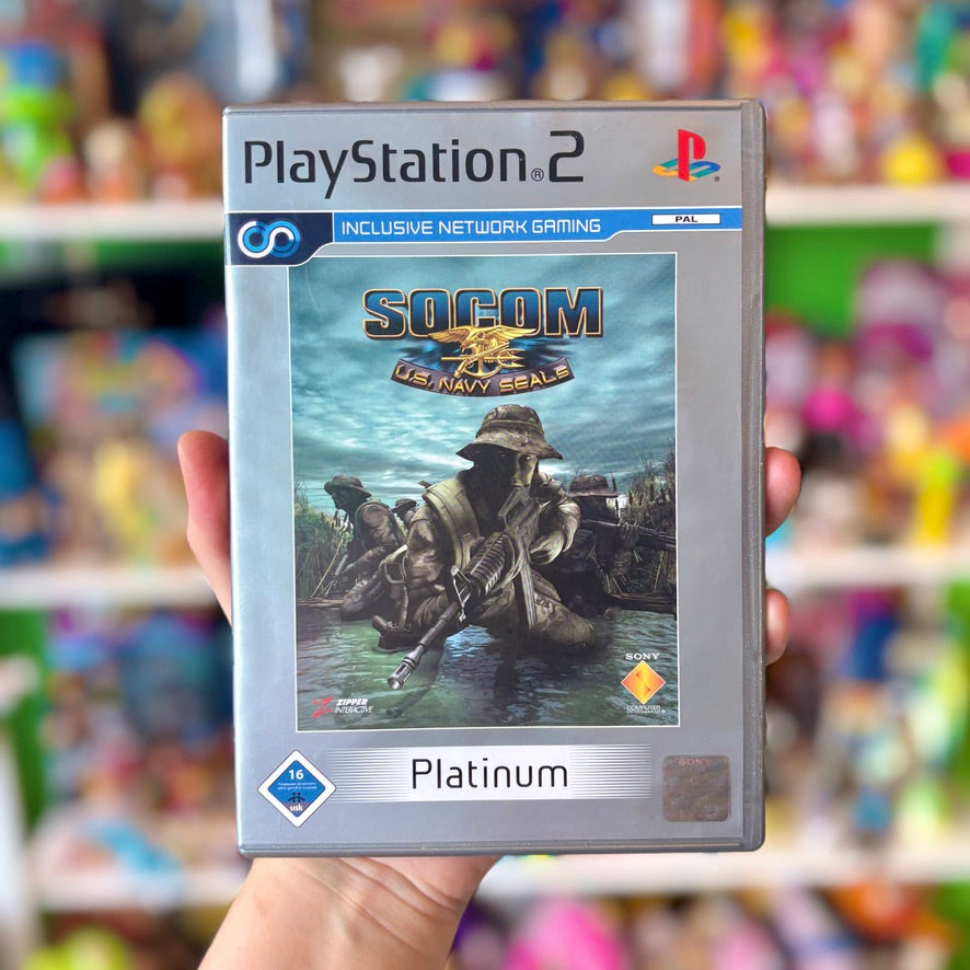 SOCOM: U.S. Navy Seals (Platinum, PS2)