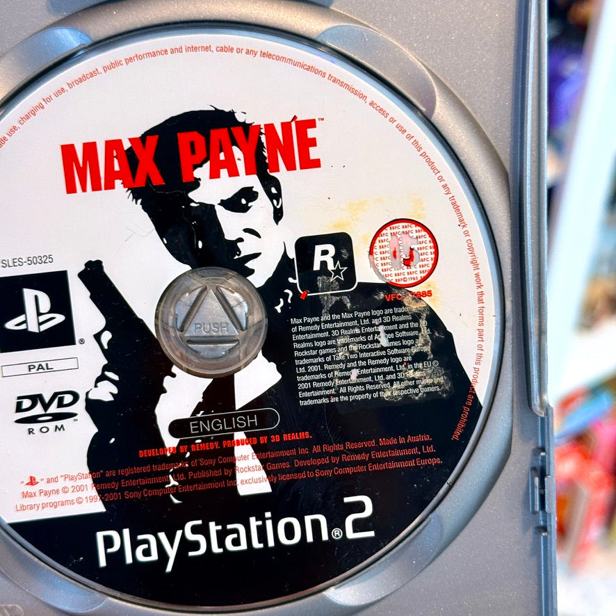 Max Payne (Platinum, PS2)